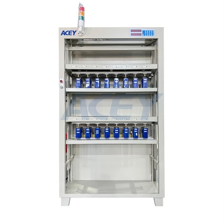 5V 300A 16 Channels Energy-Feedback Prismatic Battery Cell Grading Machine