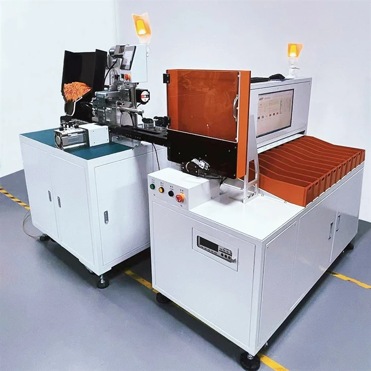 battery sticking machine